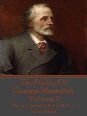 cover image of The Poetry of George Meredith, Volume 2